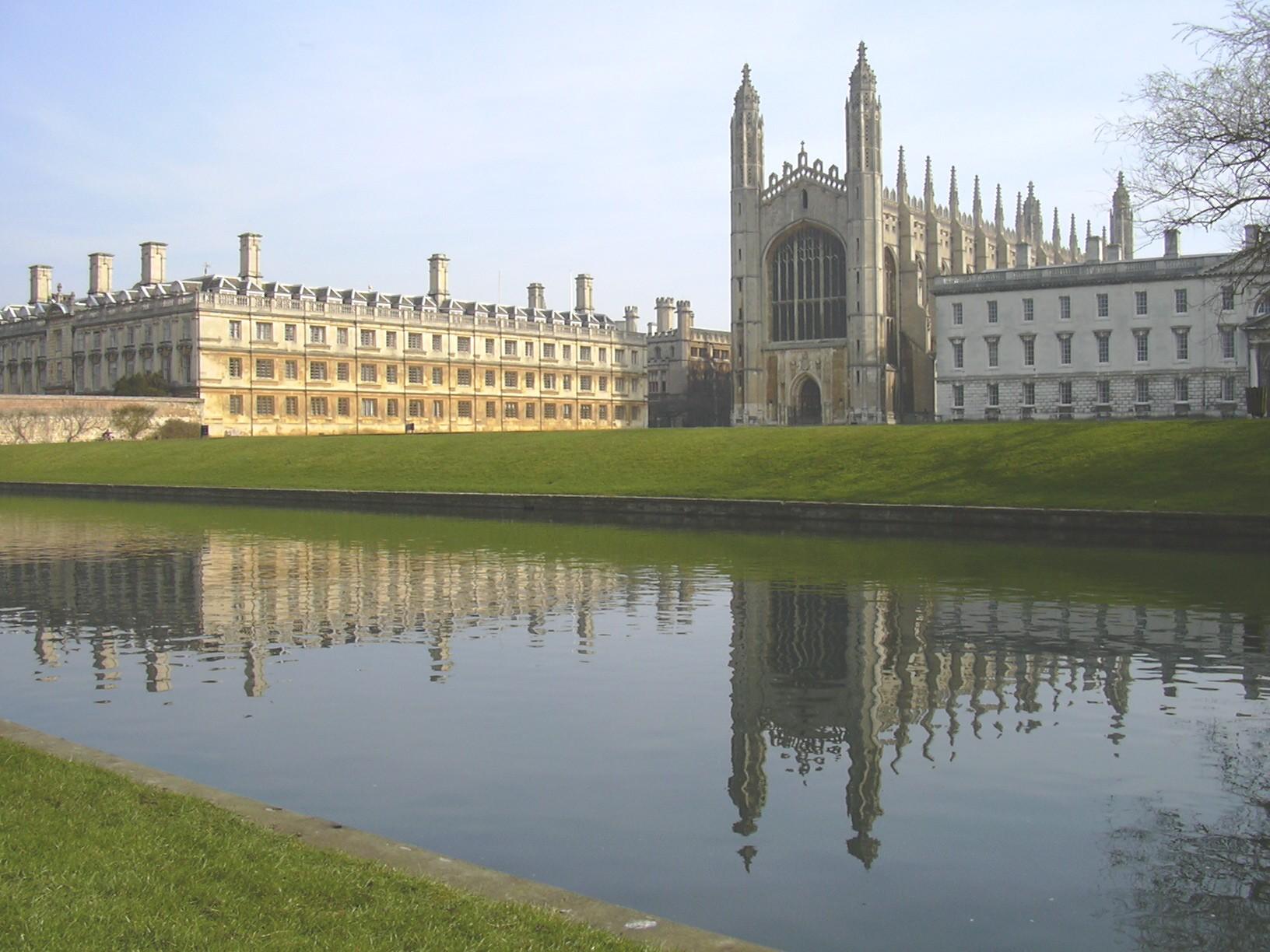 View of King's across the backs