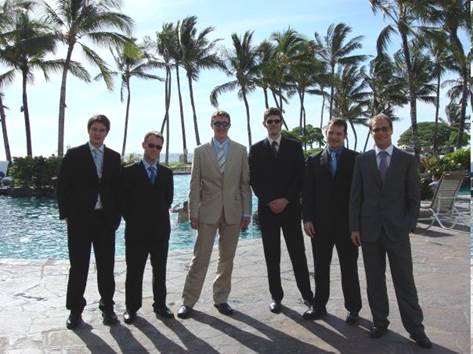 The Fracture group in Hawaii at a conference.
